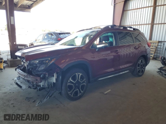 2023 Subaru Ascent Limited z VIN 4S4WMAUD0P3415177, wystawiony jako Copart lot #62604745 z przebiegiem Nie podano mil oraz Szkoda całkowita • Salvage title. Historia ofert i sprzedaży dostępna na DreamBid. Obrazek 1.