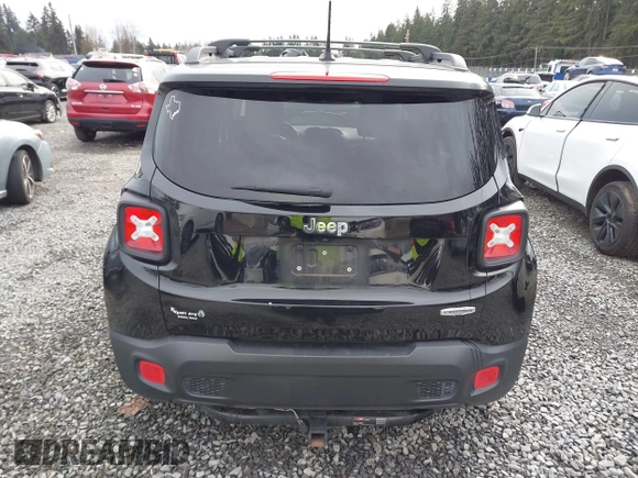 2016 Jeep Renegade Latitude with VIN ZACCJABT9GPD08554, listed as a IAAI auction lot 41612937 with 110,476 mi miles and . Bid and sale history available at DreamBid. Image 16.