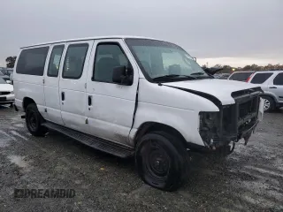 2008 Ford Econoline Passenger XL with VIN 1FBNE31L58DA37491, listed as a Copart auction lot 81603454 with 146,727 mi miles and Salvage Title. Bid and sale history available at carsss.com. Image 4.