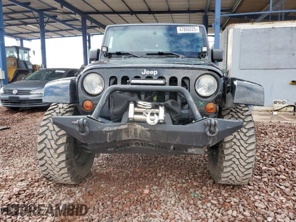 2013 Jeep Wrangler Unlimited Rubicon with VIN 1C4BJWFG5DL526884, listed as a Copart auction lot 47800225 with 112,207 mi miles and Salvage Title. Bid and sale history available at carsss.com. Image 5.