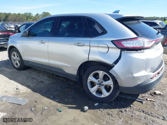 2015 Ford Edge SE with VIN 2FMTK3G89FBB39552, listed as a IAAI auction lot 41736001 with 275,587 mi miles. Bid and sale history available at carsss.com. Image 3.