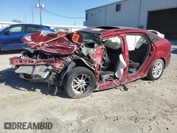 2015 Ford Focus SE with VIN 1FADP3F29FL216708, listed as a Copart auction lot 48504165 with Not Provided miles and Non Repairable. Bid and sale history available at carsss.com. Image 1.