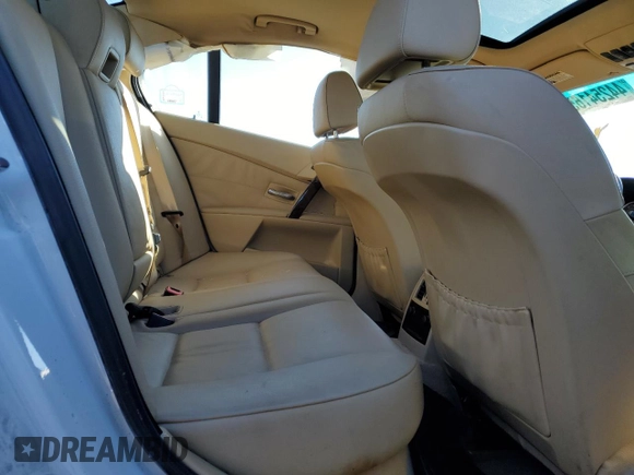 2005 BMW 5 Series 545i with VIN WBANB335X5CN64539, listed as a Copart auction lot 44254165 with 105,852 mi miles and Salvage Title. Bid and sale history available at carsss.com. Image 10.