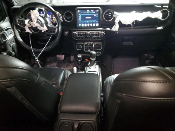 2022 Jeep Wrangler Unlimited Sahara with VIN 1C4HJXEG1NW109232, listed as a Copart auction lot 47986955 with 38,248 mi miles and Salvage title. Bid and sale history available at DreamBid. Image 8.