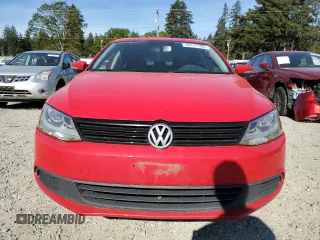 2012 Volkswagen Jetta SE with VIN 3VWDP7AJXCM411045, listed as a Copart auction lot 55111105 with 99,219 mi miles and Salvage title. Bid and sale history available at DreamBid. Image 5.