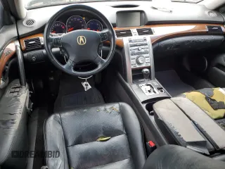 2005 Acura RL with VIN JH4KB16505C012472, listed as a Copart auction lot 84663124 with 129,342 mi miles and Clean Title. Bid and sale history available at carsss.com. Image 8.