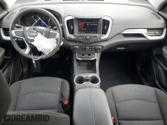 2023 GMC Terrain SLE with VIN 3GKALTEG7PL128059, listed as a Copart auction lot 58479105 with 21,190 mi miles and Non repairable. Bid and sale history available at DreamBid. Image 8.