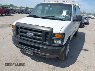 2008 Ford Econoline Cargo Commercial with VIN 1FTNE14W08DA36965, listed as a IAAI auction lot 42061503 with 261,416 mi miles and . Bid and sale history available at carsss.com. Image 2.