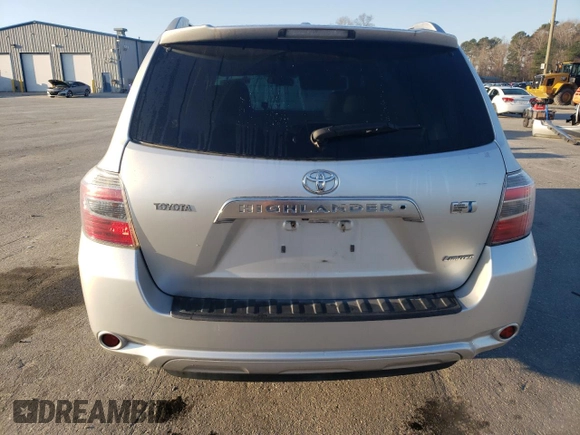 2009 Toyota Highlander Limited with VIN JTEEW44A492028718, listed as a Copart auction lot 48860015 with 145,886 mi miles and Salvage title. Bid and sale history available at DreamBid. Image 6.