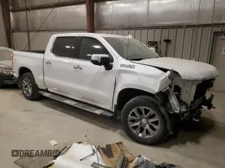 2019 Chevrolet Silverado 1500 High Country with VIN 1GCUYHED7KZ213143, listed as a Copart auction lot 87367524 with 73,225 mi miles and Salvage Title. Bid and sale history available at carsss.com. Image 4.
