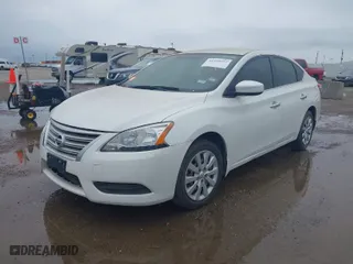 2015 Nissan Sentra SV with VIN 3N1AB7AP3FL669204, listed as a IAAI auction lot 41959097 with 1 mi miles. Bid and sale history available at carsss.com. Image 2.