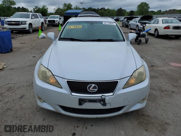 2006 Lexus IS 250 z VIN JTHBK262265024138, wystawiony jako Copart lot #52179695 z przebiegiem 199 509 mil mil oraz Szkody całkowita. Historia ofert i sprzedaży dostępna na DreamBid. Obrazek 5.