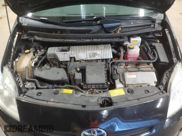 2011 Toyota Prius I with VIN JTDKN3DU9B1376251, listed as a Copart auction lot 47207745 with 254,007 mi miles and Clean Title. Bid and sale history available at carsss.com. Image 11.