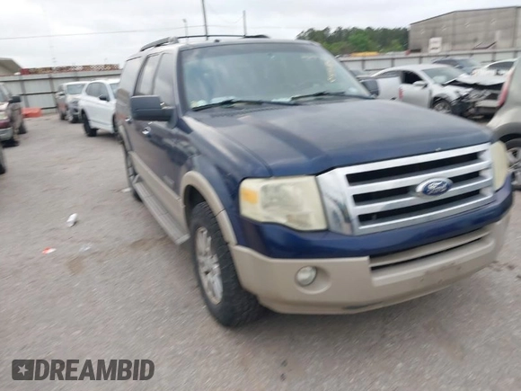 2007 Ford Expedition Max Eddie Bauer z VIN 1FMFK17577LA95835, wystawiony jako IAAI lot #41938043 z przebiegiem 260 341 mil mil oraz . Historia ofert i sprzedaży dostępna na DreamBid. Obrazek 1.