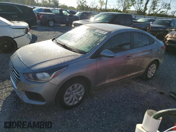 2022 Hyundai Accent SE with VIN 3KPC24A64NE184438, listed as a Copart auction lot 48431315 with 44,991 mi miles and Non Repairable. Bid and sale history available at carsss.com. Image 1.