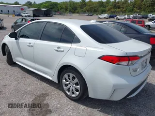 2022 Toyota Corolla LE with VIN JTDEPMAE5NJ193329, listed as a IAAI auction lot 42073633 with 48,508 mi miles and . Bid and sale history available at DreamBid. Image 3.