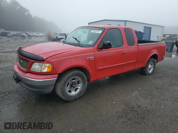2000 Ford F-150 XL with VIN 1FTRX17L5YNA80337, listed as a Copart auction lot 45604435 with 0 mi miles and Salvage Title. Bid and sale history available at carsss.com. Image 1.