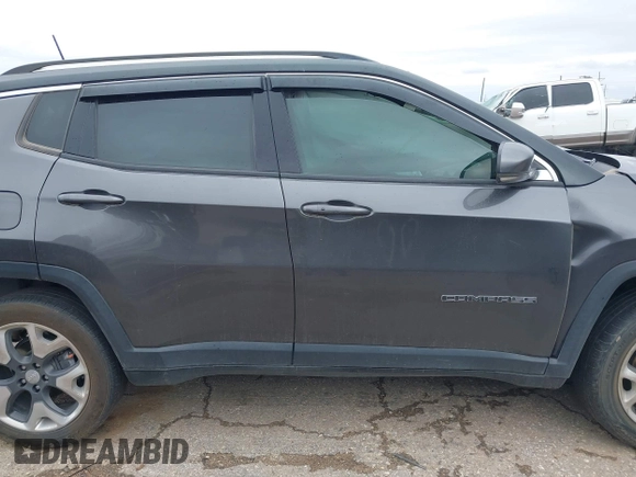 2019 Jeep Compass Limited with VIN 3C4NJDCB9KT666254, listed as a IAAI auction lot 41951603 with 65,990 mi miles and . Bid and sale history available at DreamBid. Image 12.