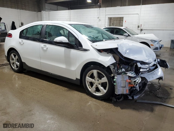 2013 Chevrolet Volt with VIN 1G1RB6E45DU133523, listed as a Copart auction lot 48653675 with 96,204 mi miles and Salvage Title. Bid and sale history available at carsss.com. Image 4.