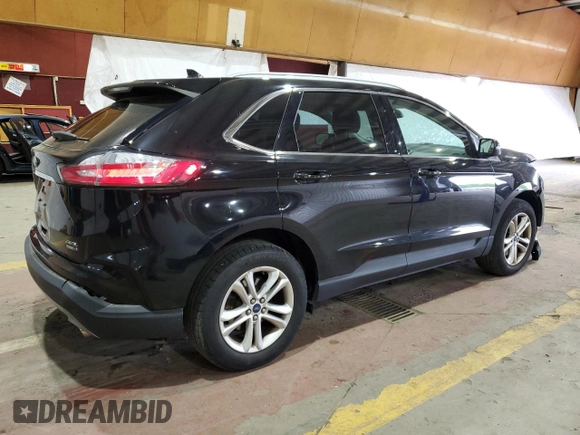 2019 Ford Edge SEL with VIN 2FMPK4J94KBC42364, listed as a Copart auction lot 56460675 with 32,154 mi miles and Salvage title. Bid and sale history available at DreamBid. Image 3.