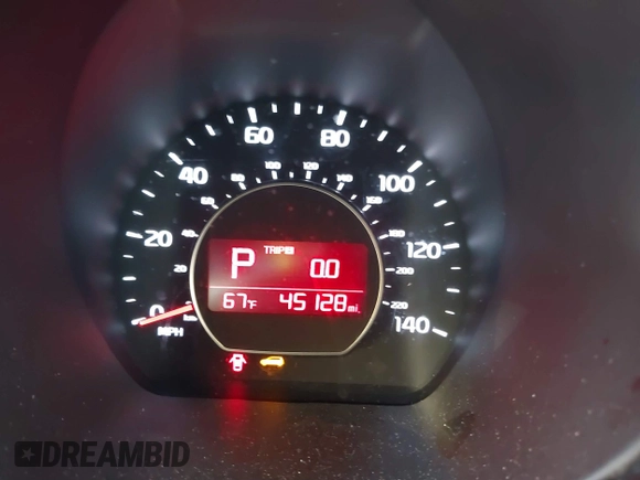 2016 Kia Soul with VIN KNDJN2A20G7249613, listed as a IAAI auction lot 41756079 with 45,128 mi miles. Bid and sale history available at carsss.com. Image 15.