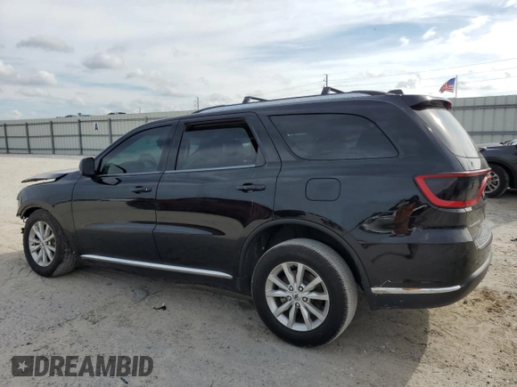 2020 Dodge Durango SXT Plus with VIN 1C4RDHAG6LC329813, listed as a Copart auction lot 72844584 with 60,442 mi miles and Non Repairable. Bid and sale history available at carsss.com. Image 2.