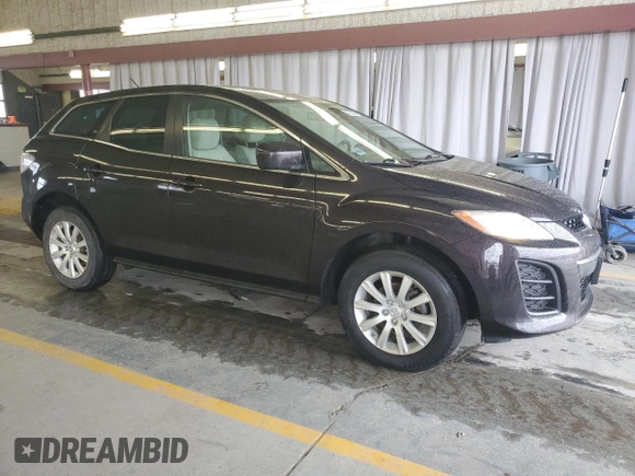 2011 Mazda CX-7 i Sport with VIN JM3ER2B57B0356536, listed as a Copart auction lot 48464065 with 149,411 mi miles and Salvage Title. Bid and sale history available at carsss.com. Image 4.