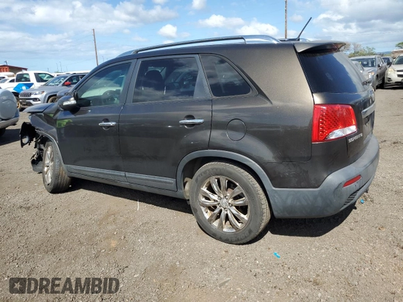 2011 Kia Sorento EX with VIN 5XYKU4A20BG140969, listed as a Copart auction lot 46749715 with 0 mi miles and Salvage Title. Bid and sale history available at carsss.com. Image 2.