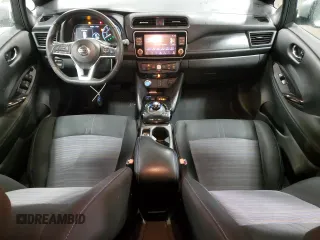 2020 Nissan LEAF SV Plus with VIN 1N4BZ1CP8LC308684, listed as a Copart auction lot 44650975 with 25,570 mi miles and Salvage Title. Bid and sale history available at DreamBid. Image 8.