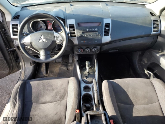2007 Mitsubishi Outlander ES with VIN JA4MS31X47U004672, listed as a Copart auction lot 89326285 with 212,107 mi miles and Salvage Title. Bid and sale history available at carsss.com. Image 8.