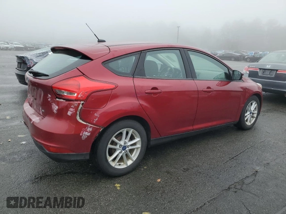 2017 Ford Focus SE with VIN 1FADP3K27HL316444, listed as a Copart auction lot 50217915 with 49,805 mi miles and Salvage Title. Bid and sale history available at carsss.com. Image 3.