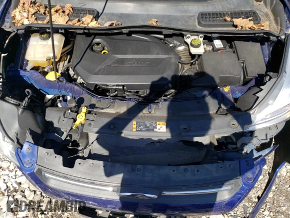 2015 Ford Escape SE with VIN 1FMCU9GX1FUA38133, listed as a Copart auction lot 48495015 with 119,466 mi miles and Salvage Title. Bid and sale history available at DreamBid. Image 13.