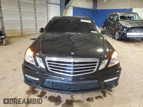 2011 Mercedes-Benz E 63 AMG with VIN WDDHF7HBXBA418665, listed as a Copart auction lot 49383395 with 68,354 mi miles and Salvage title. Bid and sale history available at DreamBid. Image 5.