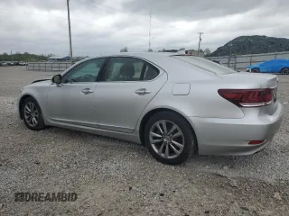 2014 Lexus LS 460 with VIN JTHCL5EFXE5022496, listed as a Copart auction lot 53890885 with 137,226 mi miles and Salvage title. Bid and sale history available at DreamBid. Image 2.