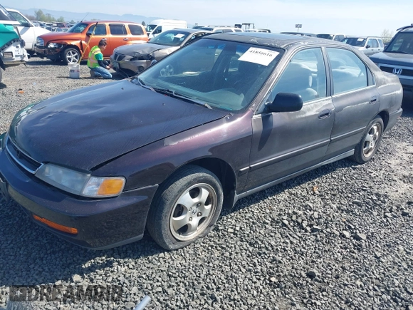 1997 Honda Accord Special Edition with VIN 1HGCD5600VA216259, listed as a IAAI auction lot 41856616 with 203,326 mi miles and . Bid and sale history available at carsss.com. Image 2.