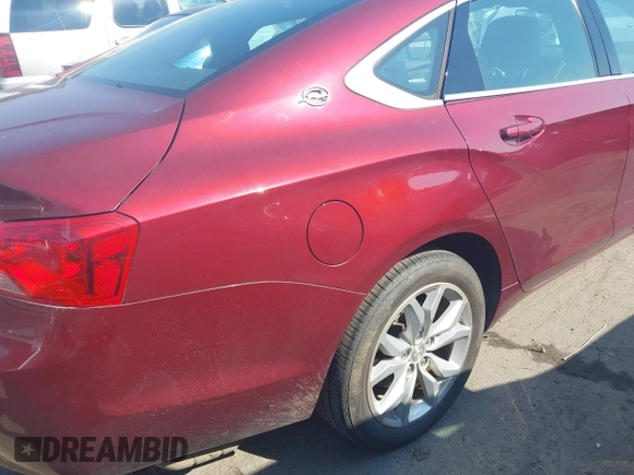 2017 Chevrolet Impala LT with VIN 2G1105S37H9106710, listed as a IAAI auction lot 42585642 with 96,392 mi miles and . Bid and sale history available at DreamBid. Image 21.