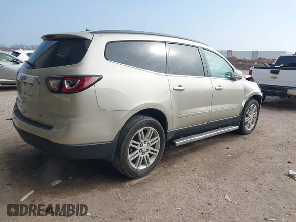 2015 Chevrolet Traverse LT with VIN 1GNKVGKD1FJ295946, listed as a IAAI auction lot 41519933 with 156,997 mi miles and . Bid and sale history available at DreamBid. Image 4.