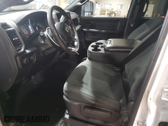 2023 Ram 2500 Tradesman with VIN 3C6UR5CLXPG500318, listed as a Copart auction lot 47481325 with 57,156 mi miles and Salvage title. Bid and sale history available at DreamBid. Image 7.