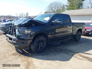 2021 Ram 1500 Big Horn with VIN 1C6SRFBT4MN814080, listed as a IAAI auction lot 41800935 with 66,939 mi miles. Bid and sale history available at carsss.com. Image 22.