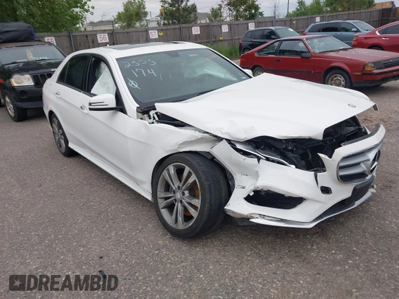 2014 Mercedes-Benz E 350 Sport with VIN WDDHF5KBXEA851680, listed as a IAAI auction lot 42420395 with 106,644 mi miles and . Bid and sale history available at DreamBid. Image 1.