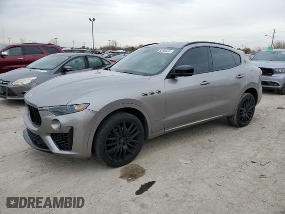 2021 Maserati Levante GranSport with VIN ZN661XUS7MX359594, listed as a Copart auction lot 82664484 with 0 mi miles and Salvage Title. Bid and sale history available at carsss.com. Image 1.