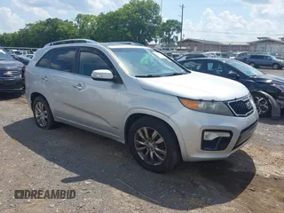 2011 Kia Sorento SX with VIN 5XYKWDA21BG144877, listed as a IAAI auction lot 42597458 with 238,443 mi miles and . Bid and sale history available at DreamBid. Image 1.