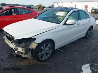 2015 Mercedes-Benz C-Class C 300 with VIN 55SWF4JB0FU056996, listed as a IAAI auction lot 41162582 with 149,333 mi miles. Bid and sale history available at carsss.com. Image 18.