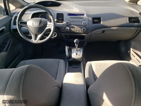 2010 Honda Civic Sdn LX with VIN 2HGFA1F55AH582837, listed as a Copart auction lot 49869805 with 167,381 mi miles and Salvage Title. Bid and sale history available at carsss.com. Image 8.