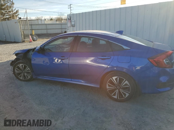 2017 Honda Civic Sedan EX-T with VIN 19XFC1F35HE213991, listed as a Copart auction lot 87197614 with 79,968 mi miles and Non Repairable. Bid and sale history available at carsss.com. Image 2.