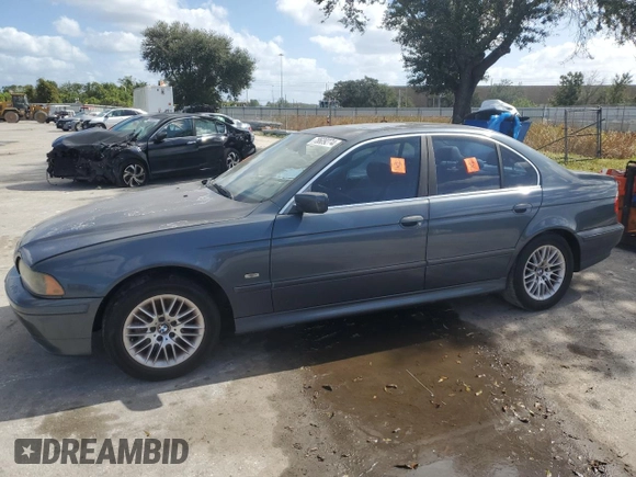 2001 BMW 5 Series 530iA with VIN WBADT63461CF08161, listed as a Copart auction lot 78609274 with 189,808 mi miles and Salvage Title. Bid and sale history available at carsss.com. Image 1.