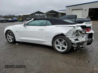 2019 Chevrolet Camaro 1LT with VIN 1G1FB3DS1K0127224, listed as a Copart auction lot 42144365 with 105,984 mi miles and Salvage Title. Bid and sale history available at carsss.com. Image 2.