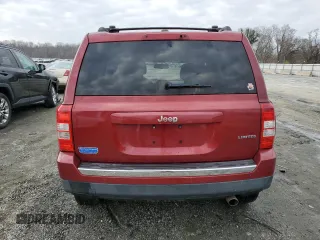 2014 Jeep Patriot Limited with VIN 1C4NJPCB2ED652952, listed as a Copart auction lot 43743095 with 186,092 mi miles and Salvage title. Bid and sale history available at DreamBid. Image 6.