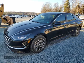 2022 Hyundai Sonata Hybrid SEL with VIN KMHL34JJ5NA039280, listed as a Copart auction lot 88688155 with 36,518 mi miles and Salvage Title. Bid and sale history available at carsss.com. Image 1.