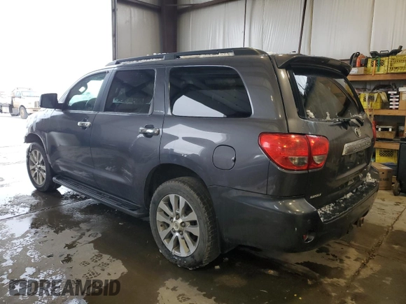 2011 Toyota Sequoia Limited with VIN 5TDJY5G18BS043025, listed as a Copart auction lot 86732534 with 199,813 mi miles and Salvage Title. Bid and sale history available at carsss.com. Image 2.